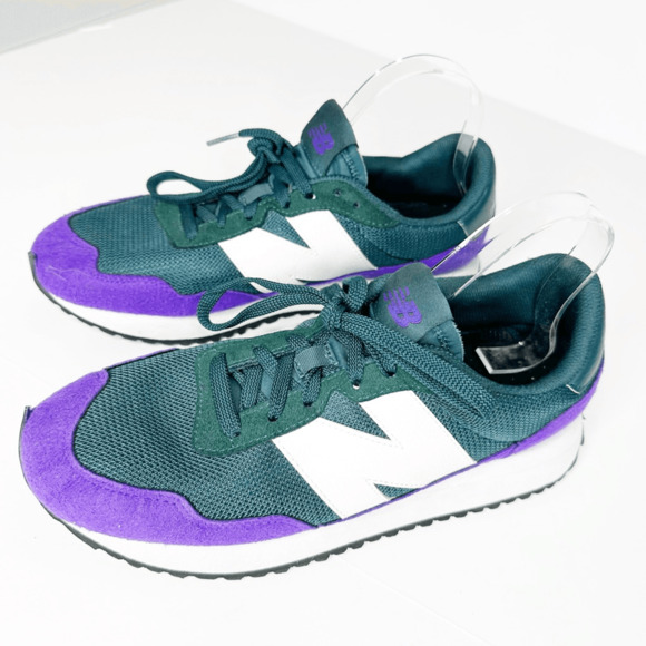 New Balance 237v1 Sneaker Night Tide Aspen purple green USA 2021 MENS size 9 - Picture 3 of 6